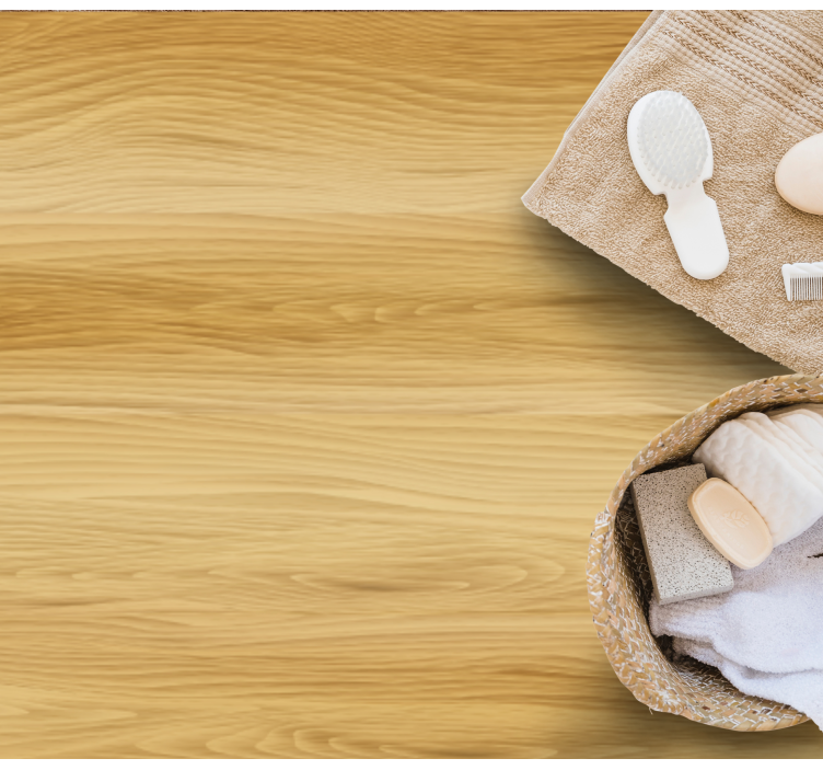 Vinylteppich Holzoptik einfache textur - TenStickers