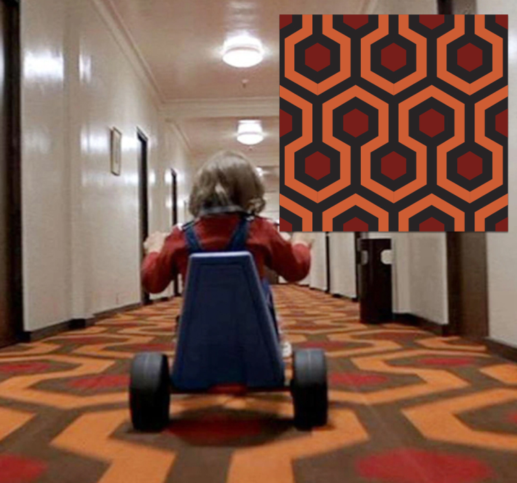 Vinylteppich geometrisch herrlicher Flur - TenStickers