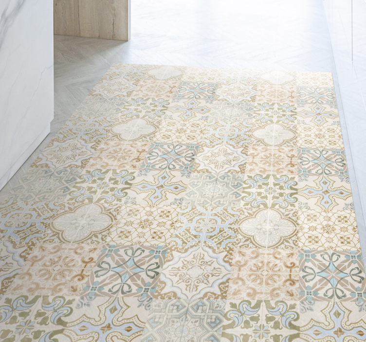 Vinyl Teppich Küche altes spanisches Relikt - TenStickers