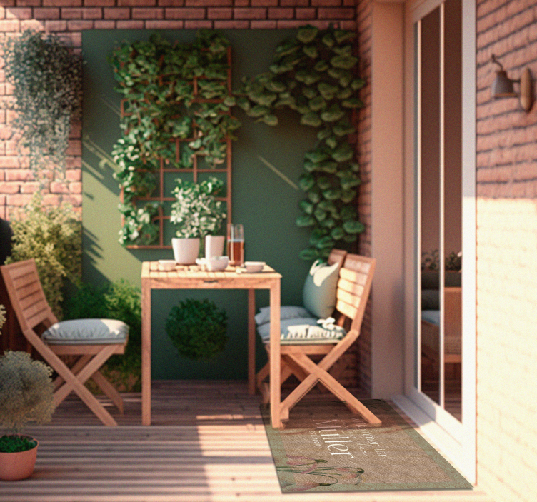 personalisierbarer Vinylteppich - TenStickers