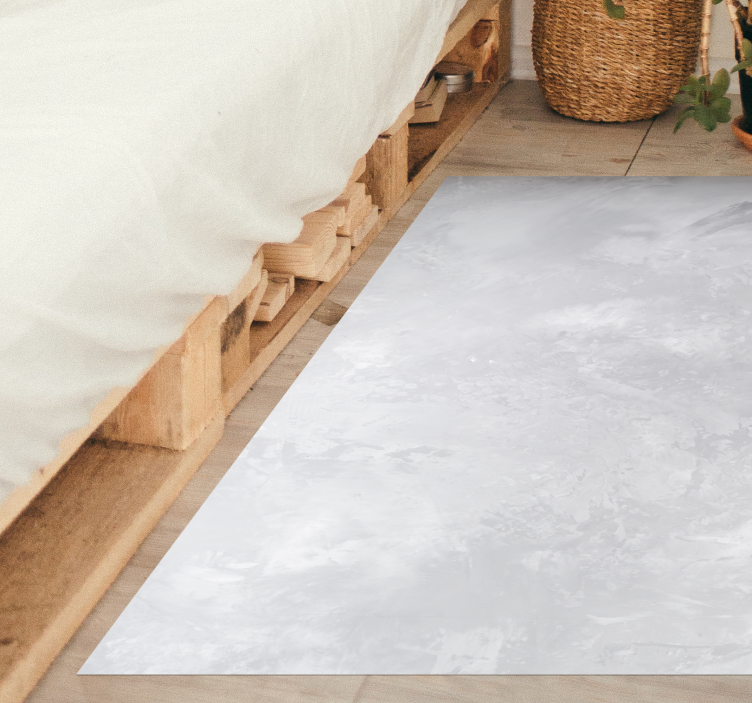 Vinylteppich Steine Hellgrauer beton - TenStickers