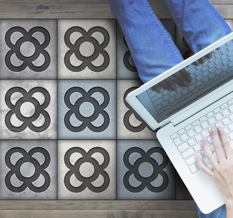 Barcelona vinyl fliesen modernen vinyl teppich - TenStickers