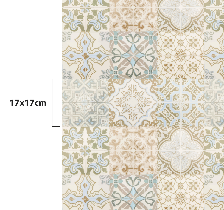 Vinyl Teppich Küche altes spanisches Relikt - TenStickers