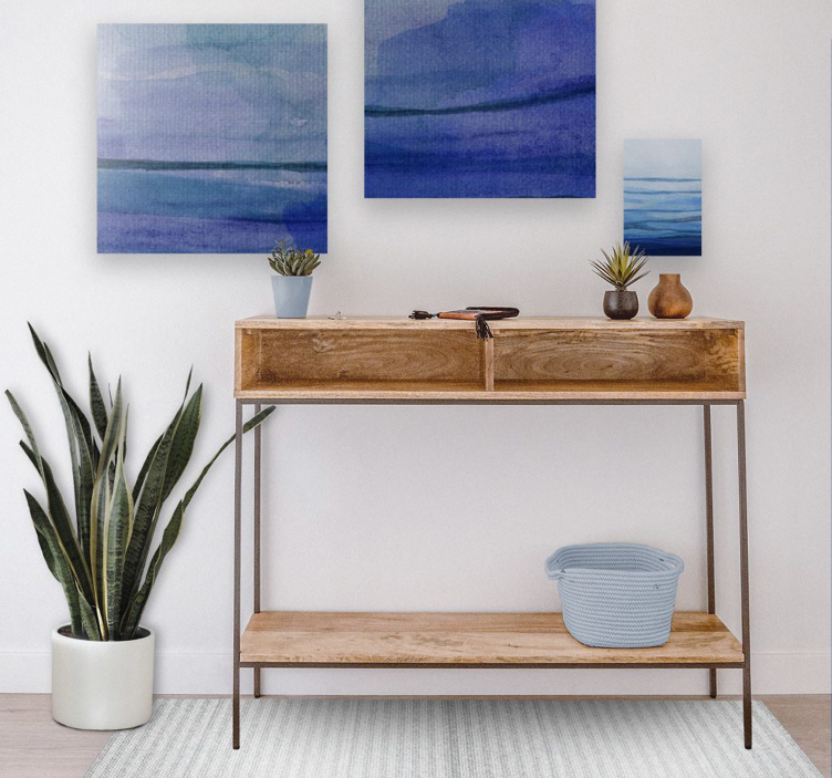 Vinylteppich Textur Graue seile - TenStickers