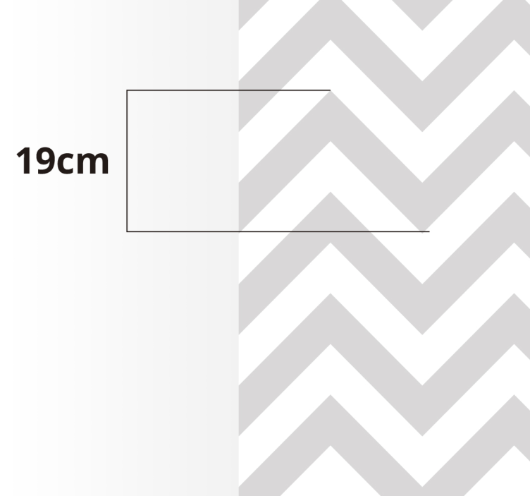 Beige Streifen minimalistischer Vinyl Teppich - TenStickers