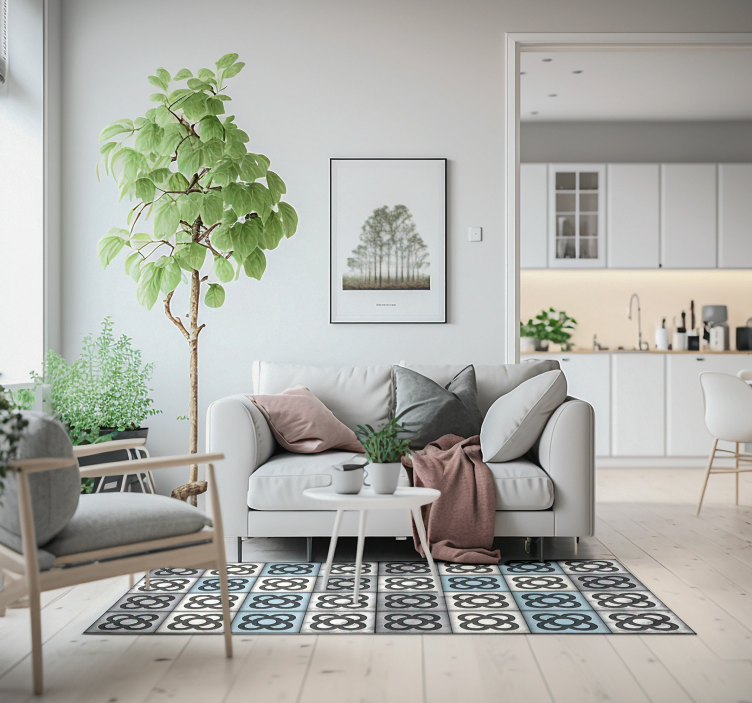 Barcelona vinyl fliesen modernen vinyl teppich - TenStickers