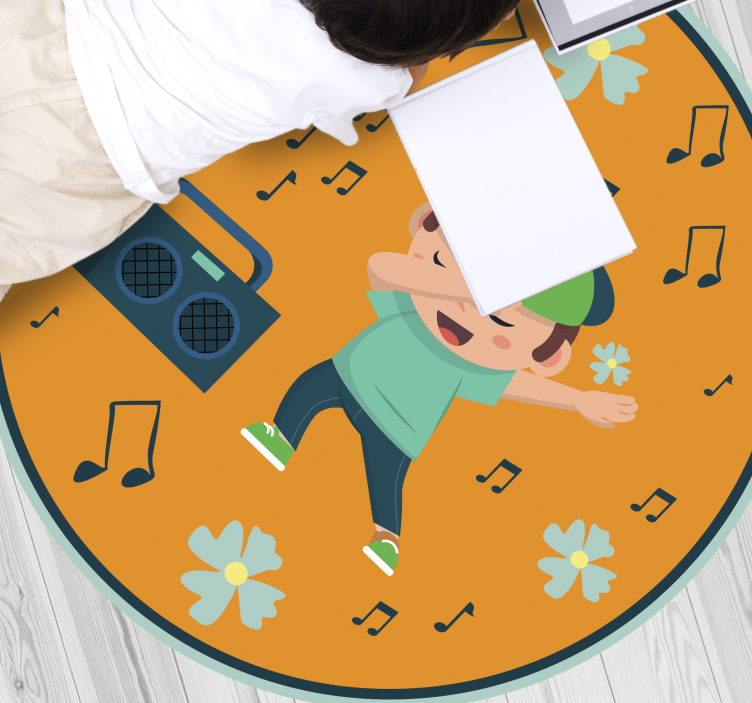 Vinyl Teppich Kinder kindertanzbilder - TenStickers