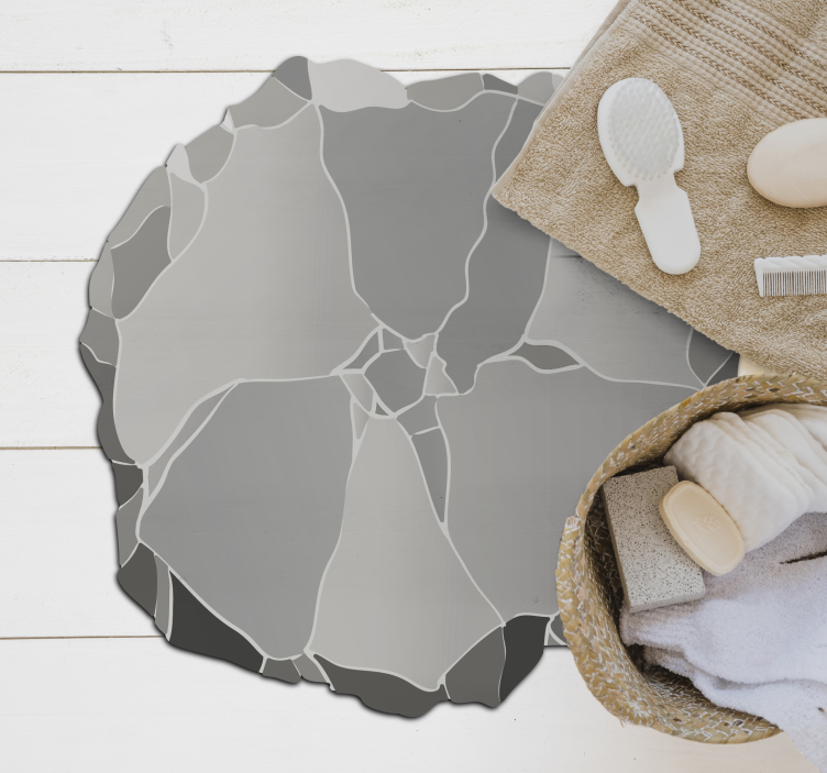 Vinyl Teppich Marmor murmelsimulation - TenStickers