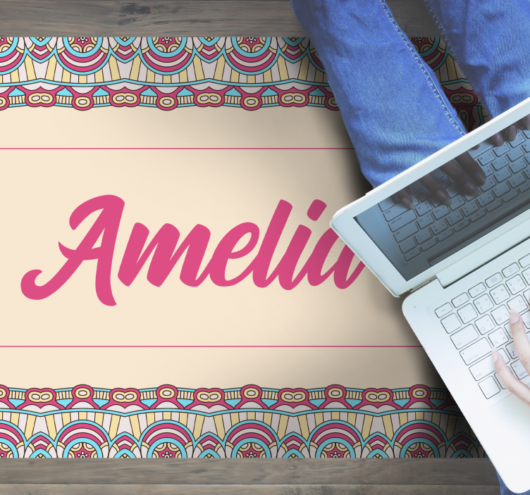 Vinyl Teppich Jugendzimmer böhmisches individuelles design - TenStickers