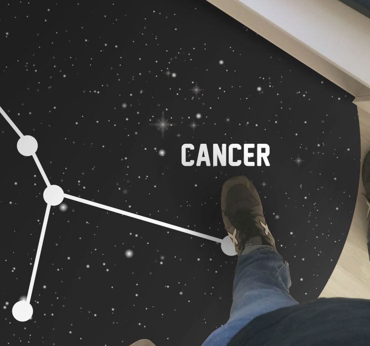 Vinyl Teppich Sterne himmelskonstellation - TenStickers