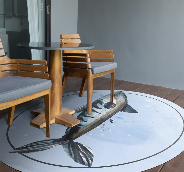 Vinyl Teppich Tiere wassererkundung - TenStickers