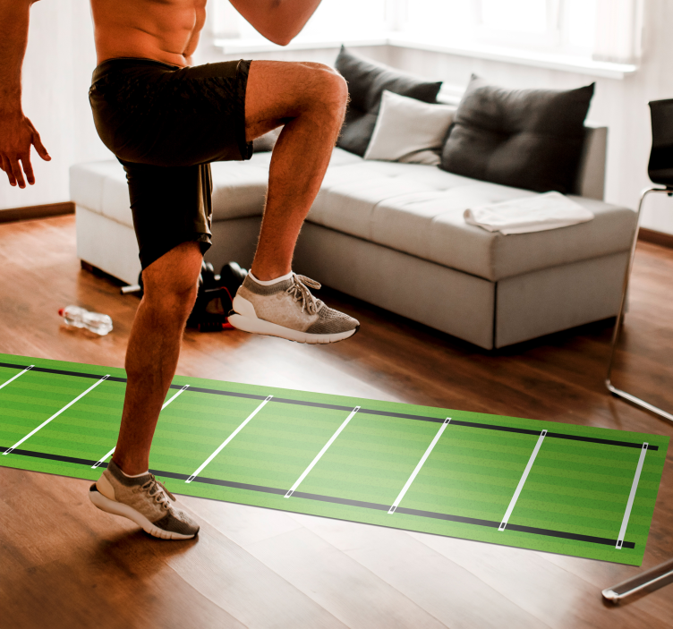 Vinyl Teppich Trainingsleiter Geschwindigkeit - TenStickers