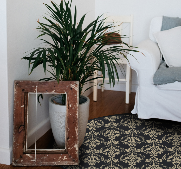 Vinyl Teppich Vintage verziertes muster-overlay - TenStickers