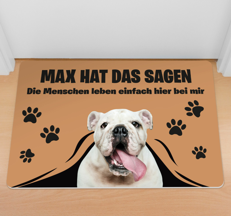 Vinylteppich Haustier Design - TenStickers