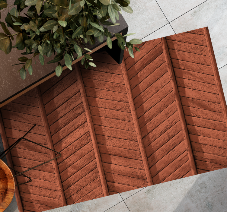 Vinylteppich Holzoptik holzbretter-detail - TenStickers