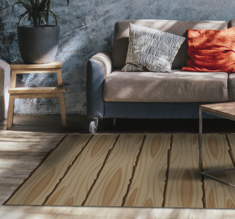 Vinylteppich Holzoptik holzstreifen - TenStickers