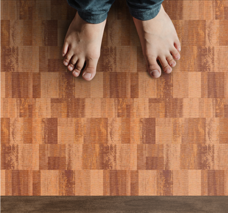 Vinylteppich Holzoptik parkett-illusion - TenStickers