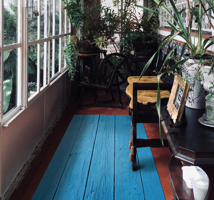 Vinylteppich Holzoptik rustikales plankenmuster - TenStickers