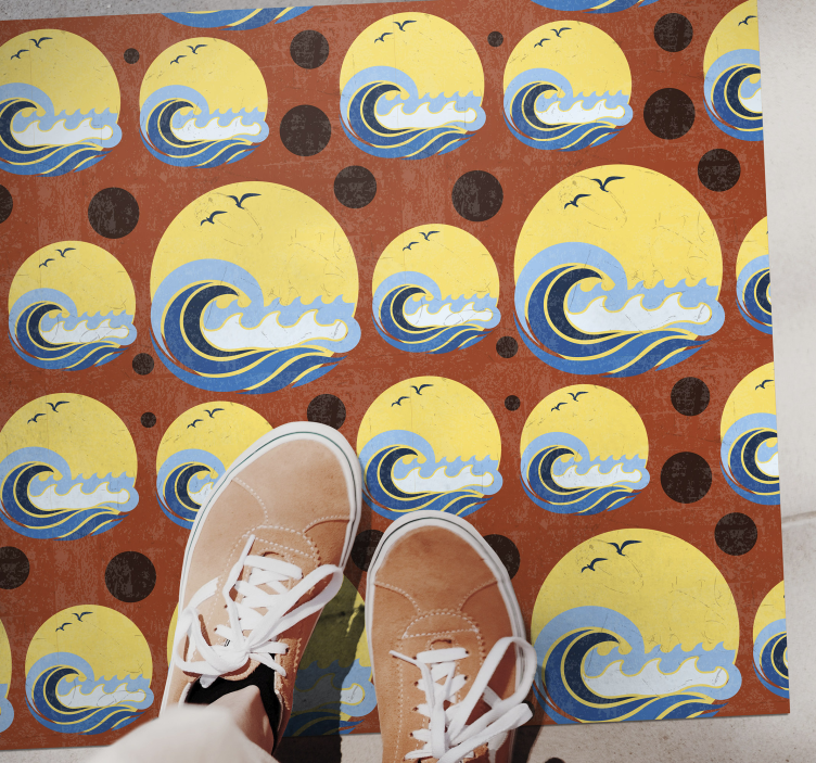 Vinylteppich kindlich bilder vom meer - TenStickers