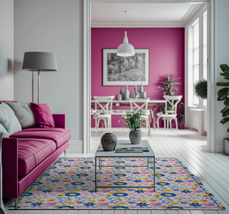 Vinylteppich Natur frühlingsblumenzeit - TenStickers