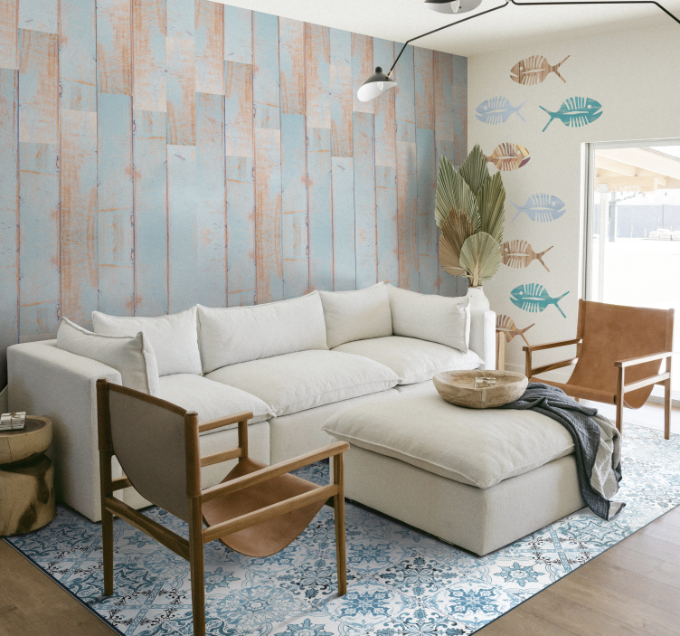 Vinylteppich rechteckig Mittelmeer - TenStickers