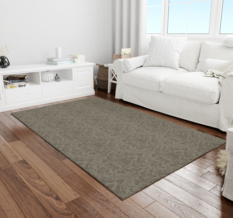 Vinylteppich Vintage elegantes Barockmuster - TenStickers