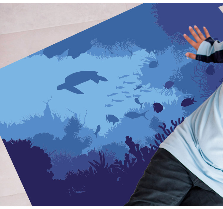 Vinylteppich Natur Unter Wasser leben ozean - TenStickers