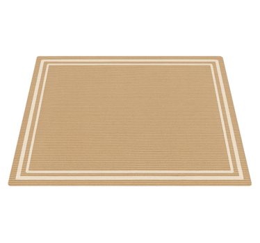 Vinyl Teppich Terrasse gewebte bordürenimitation - TenStickers