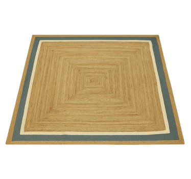 Vinyl Teppich quadratisch tunnelmustereffekt - TenStickers