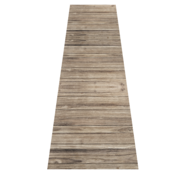 Vinyl teppich büro graue rustikale holzplanken - TenStickers