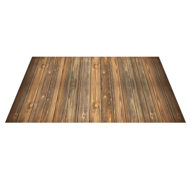 Vinylteppich Holzoptik raues Holz - TenStickers