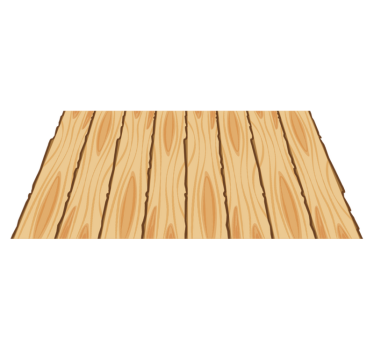 Vinylteppich Holzoptik holzstreifen - TenStickers