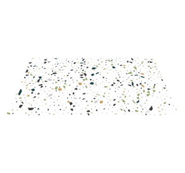Geometrischer Formfleck Vinyl Teppich Küche - TenStickers