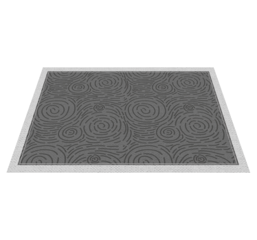 Vinyl Teppich Textur wirbelnde muster - TenStickers
