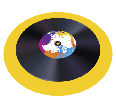 Vinyl Teppich Textur abstrakter spritzer - TenStickers