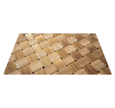 Vinylteppich Holzoptik parkettsimulation - TenStickers