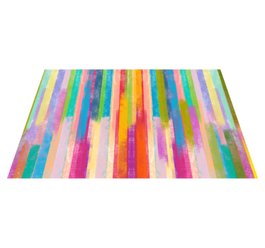 Vinylteppich Holzoptik lebendige streifenmotive - TenStickers