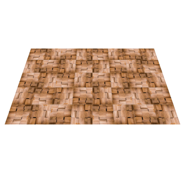 Vinylteppich Holzoptik natürliches texturdesign - TenStickers