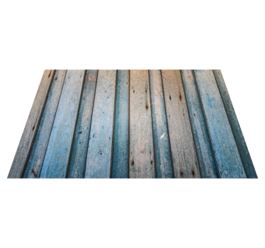 Blaue Textur Vinylteppich Holzoptik - TenStickers
