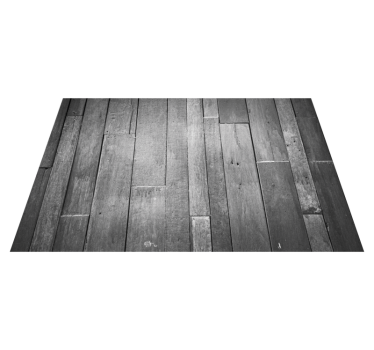 Vinylteppich Holzoptik modernes graues finish - TenStickers