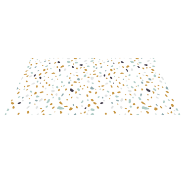 Vinyl läufer küche terrazzo im nordischen stil - TenStickers