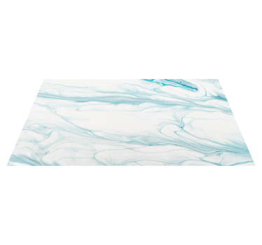 Vinyl Teppich Bad beruhigende aqua-wirbel - TenStickers