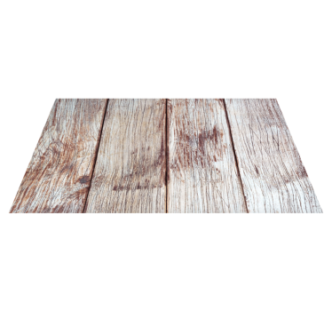 Vinylteppich holzoptik verwitterte braune struktur - TenStickers