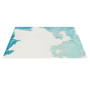 Vinyl Teppich Bad sanfter aqua-effekt - TenStickers