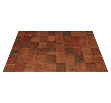 Vinylteppich Holzoptik warme braune textur - TenStickers