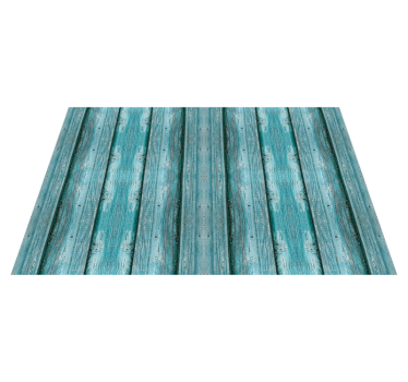Vinylteppich Holzoptik blaues distressed-motiv - TenStickers