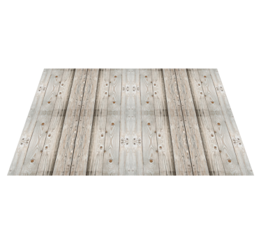 Vinylteppich Holzoptik gealterte holzbretter - TenStickers