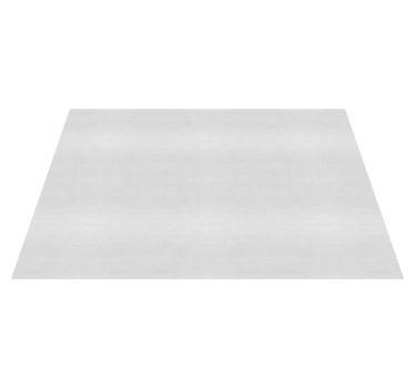 Vinyl teppich bad in weicher weißer textur - TenStickers