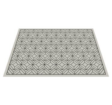 Vinyl Teppich Bad geometrische badematte - TenStickers