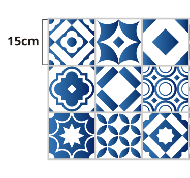 Elegante Fliesen Vinyl Teppich - TenStickers